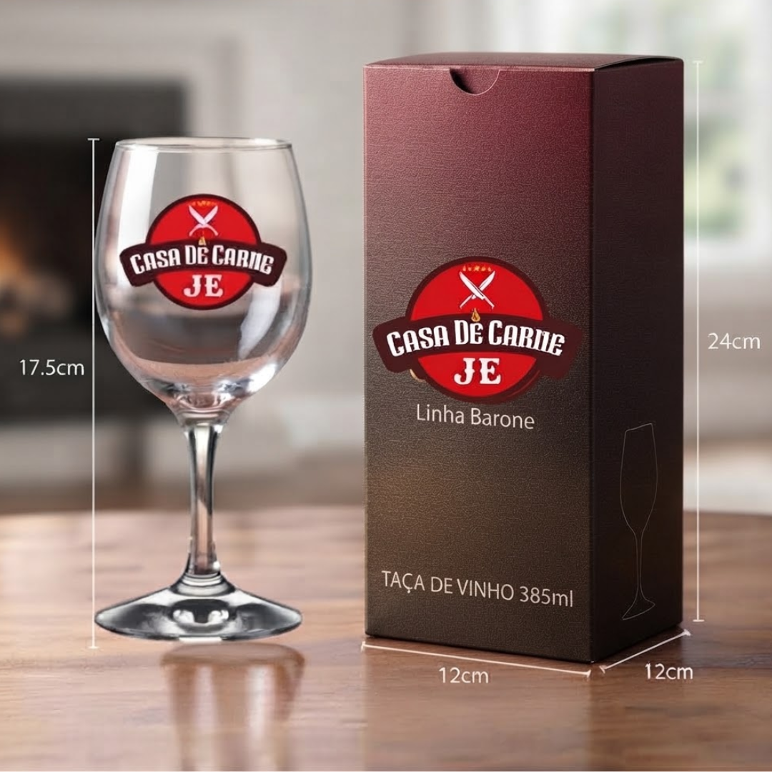 Taça de Vinho Barone Casa de Carne